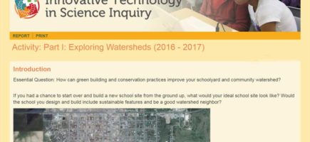 Pilot Curriculum Available For Model My Watershed