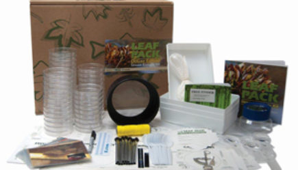 Photo of the Leaf Pack Experiment Stream Ecology Kit